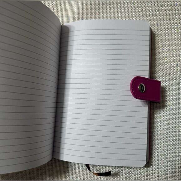 Blue Bible Verse Pink Hearts Faux Leather Bound Journal - Picture 13 of 16